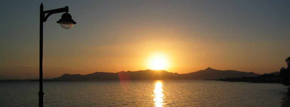 Sunset in Agistri